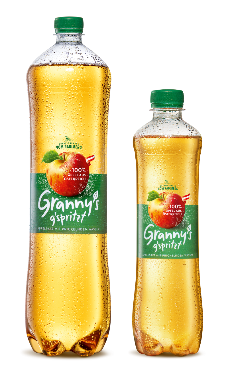 Granny's Apfelsaft g'spritzt