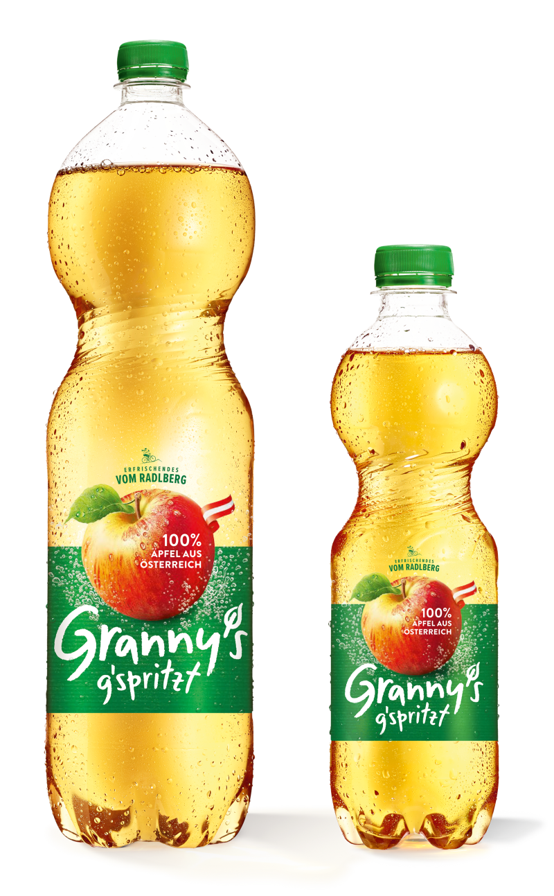 Granny's Apfelsaft g'spritzt