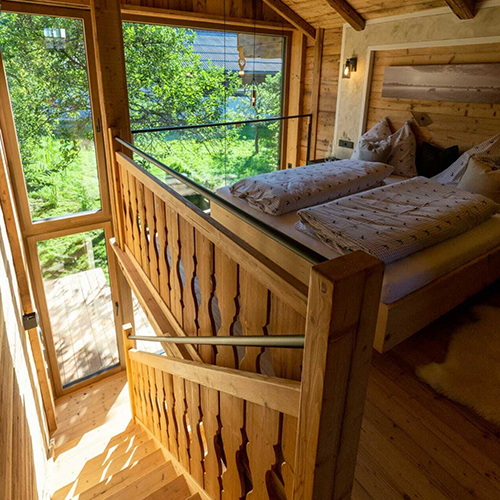 Schlafzimmer Chalet Steg Stadl